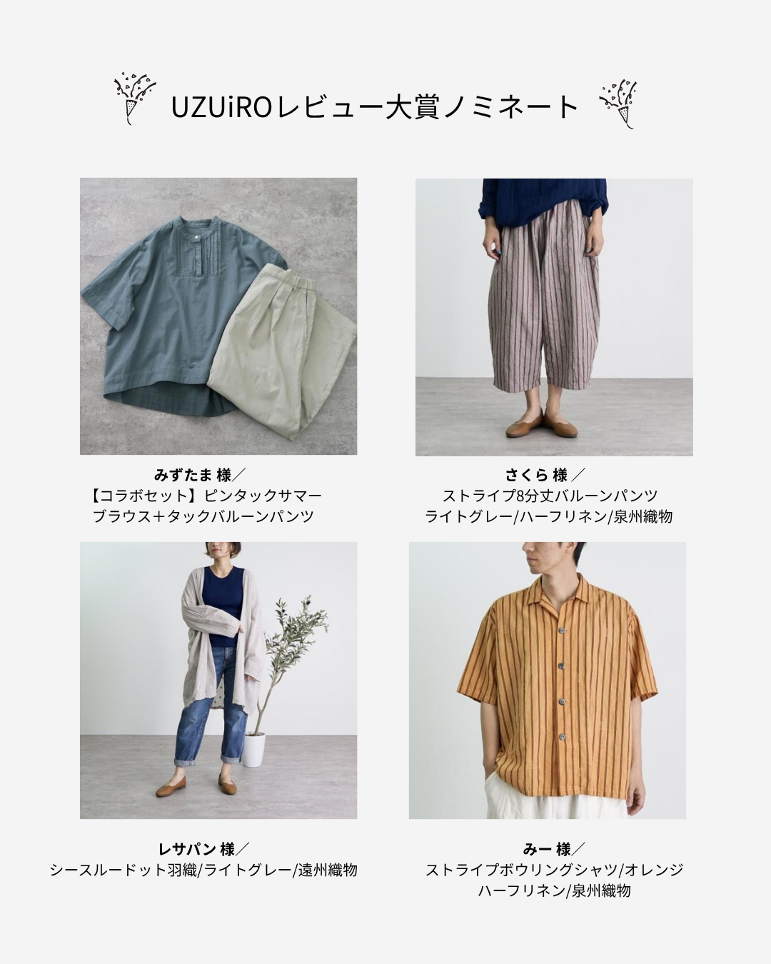 UZUiROレビュー大賞 ノミネートレビュー